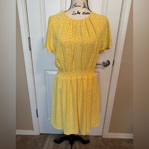 Michael Kors Yellow Mini Dress